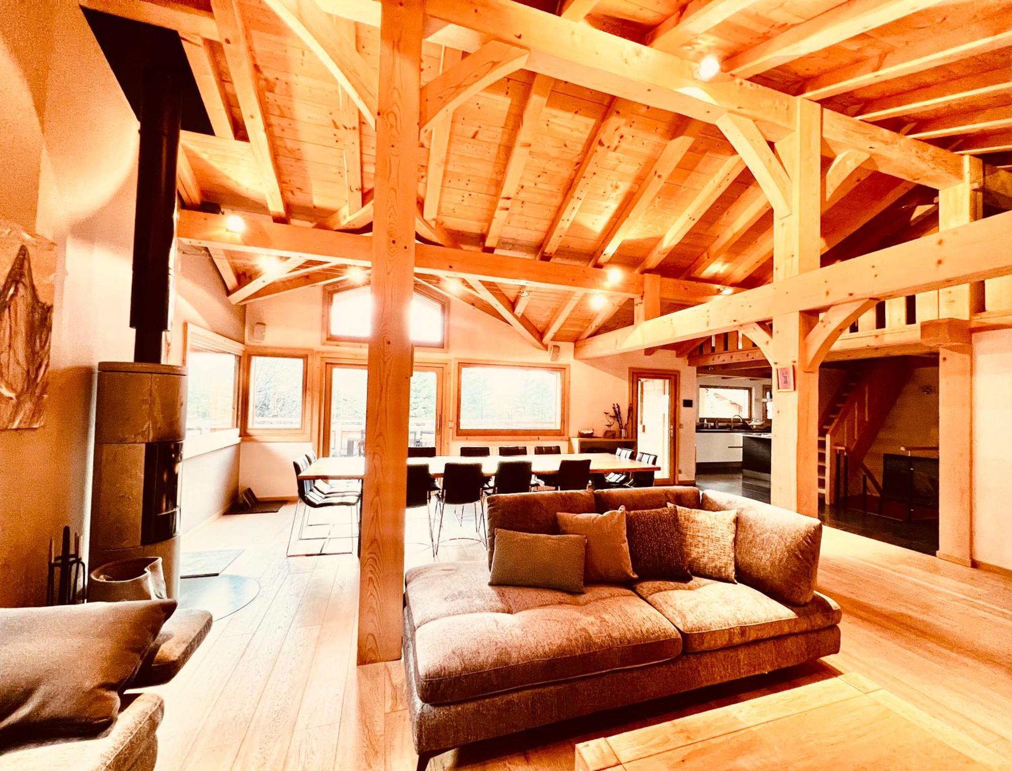 Chalet Isabelle Mountain lodge 5 star 5 bedroom en suite sauna jacuzzi Chamonix Buitenkant foto