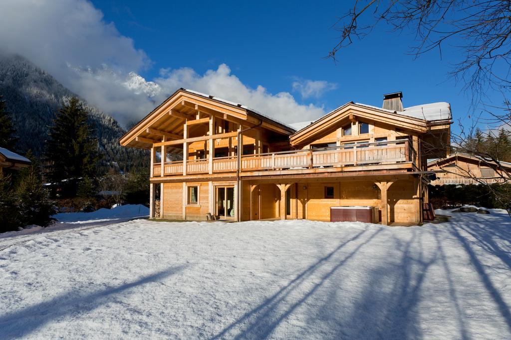 Chalet Isabelle Mountain lodge 5 star 5 bedroom en suite sauna jacuzzi Chamonix Buitenkant foto