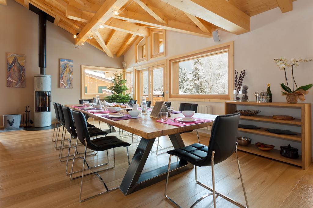 Chalet Isabelle Mountain lodge 5 star 5 bedroom en suite sauna jacuzzi Chamonix Buitenkant foto