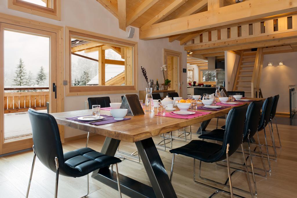 Chalet Isabelle Mountain lodge 5 star 5 bedroom en suite sauna jacuzzi Chamonix Buitenkant foto