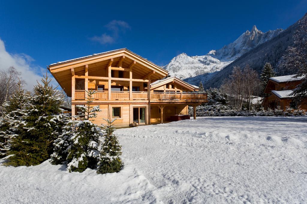 Chalet Isabelle Mountain lodge 5 star 5 bedroom en suite sauna jacuzzi Chamonix Buitenkant foto