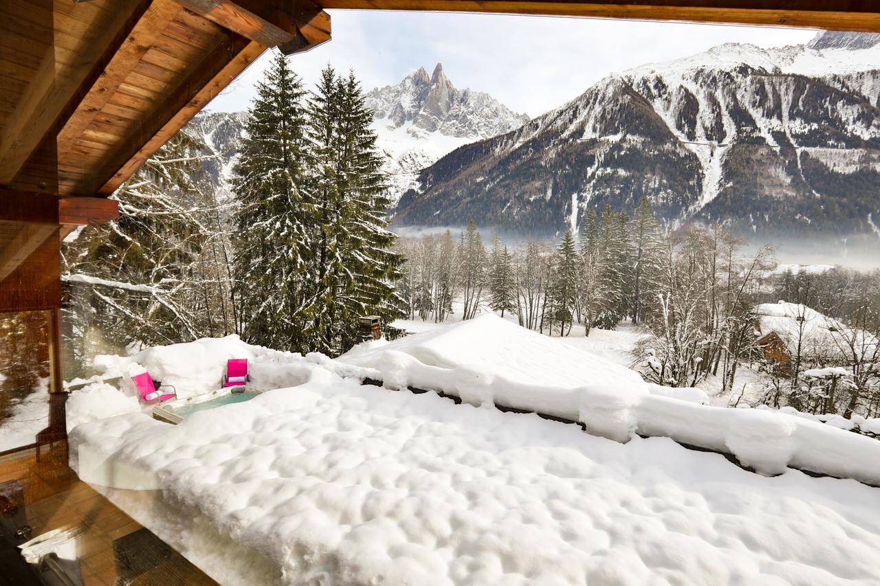 Chalet Isabelle Mountain lodge 5 star 5 bedroom en suite sauna jacuzzi Chamonix Buitenkant foto