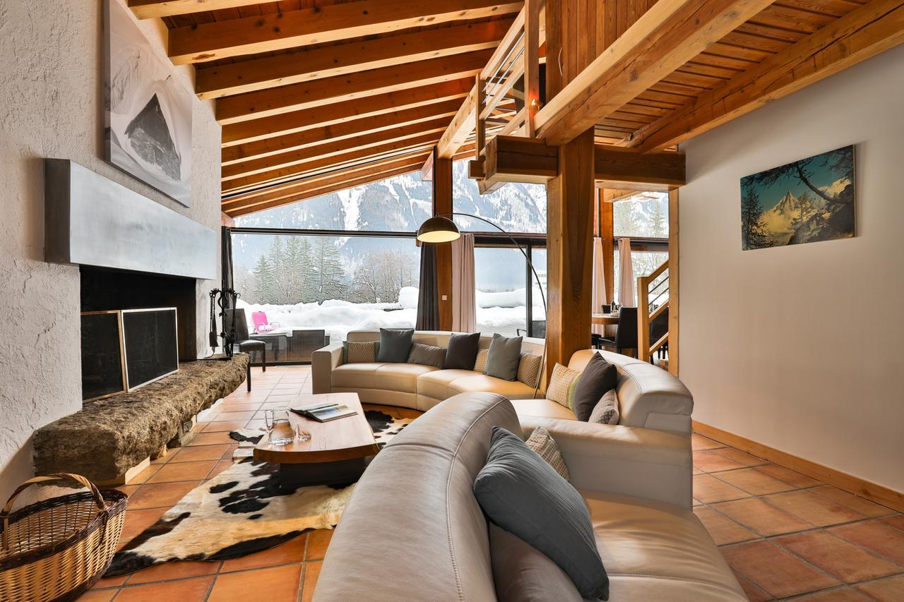 Chalet Isabelle Mountain lodge 5 star 5 bedroom en suite sauna jacuzzi Chamonix Buitenkant foto